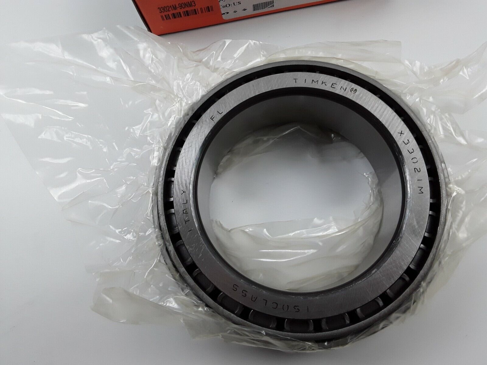 New Genuine Timken 33021M-90NM3 Tapered Roller Bearing Race Kit 33021M, X33021M - HotCarParts