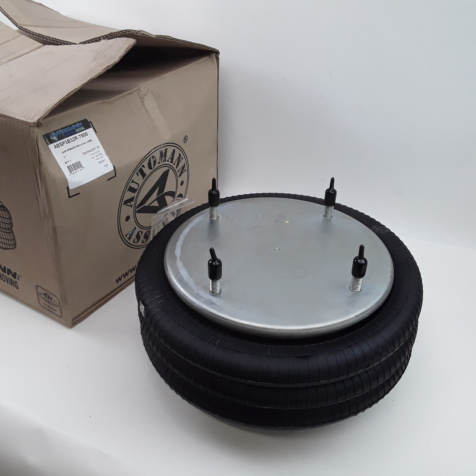 Automann ABSP3B32R-7800 Triple Convoluted Rolling Lobe Air Spring W01-358-7800