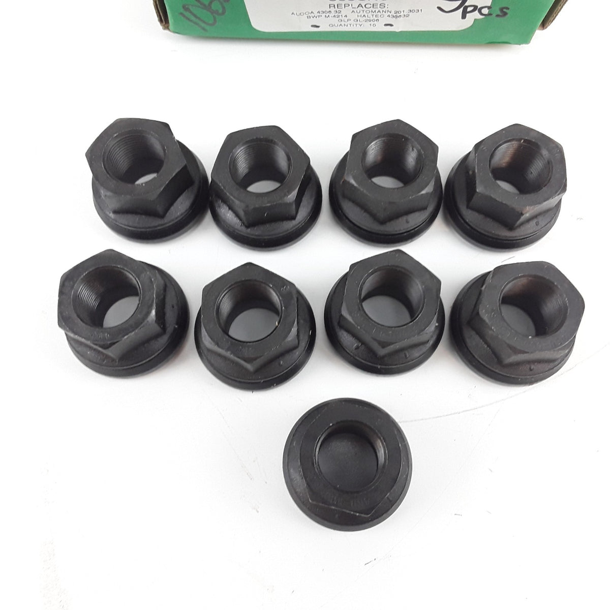 SIRCO 333SN6 Nut M22-1.5 x 6mm 9-Pieces Sleeve Nut p/n 333SN6 430632 M-4214