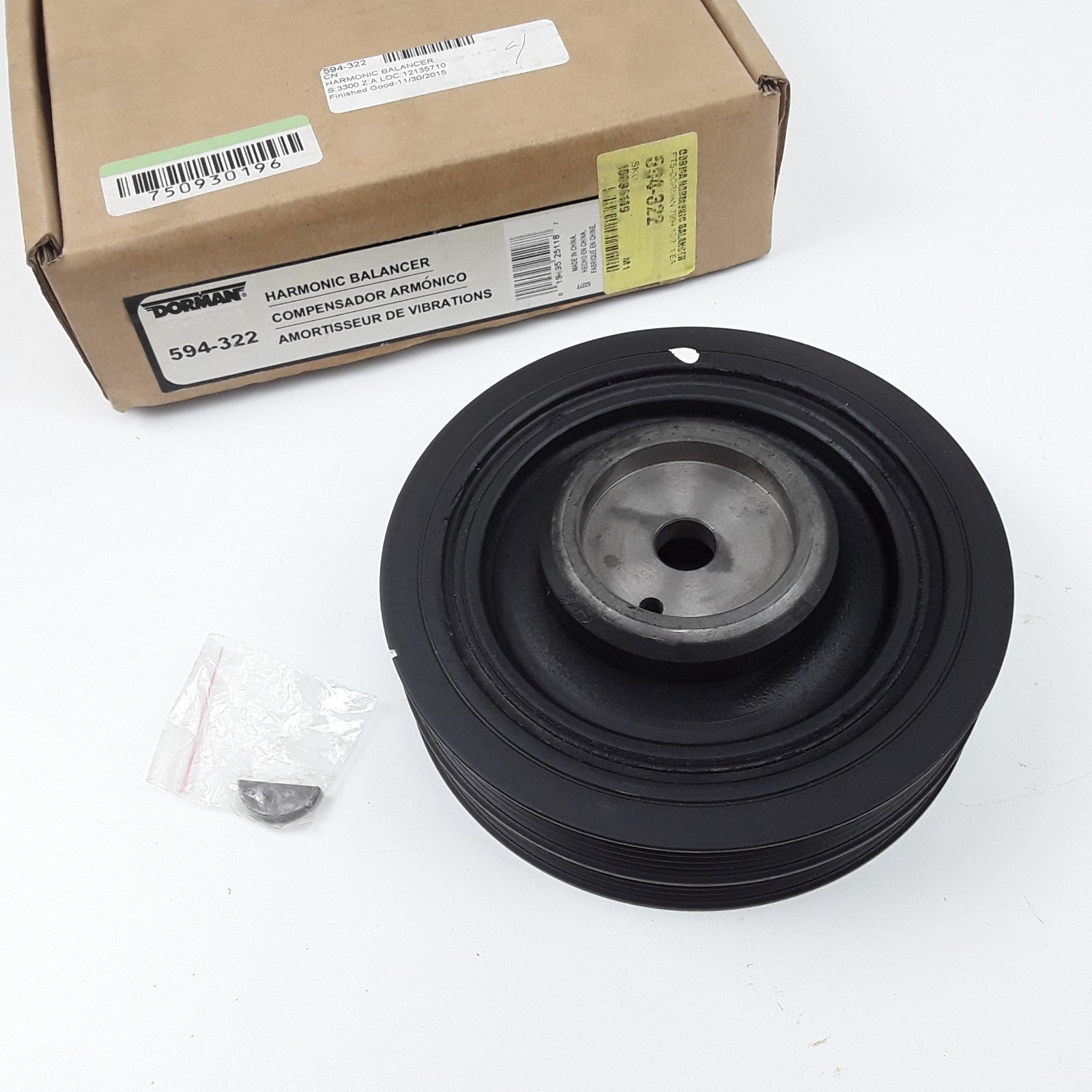 Harmonic Balancer Assembly Fits Chrysler Sebring Dodge Avenger (1995 1996-2000)