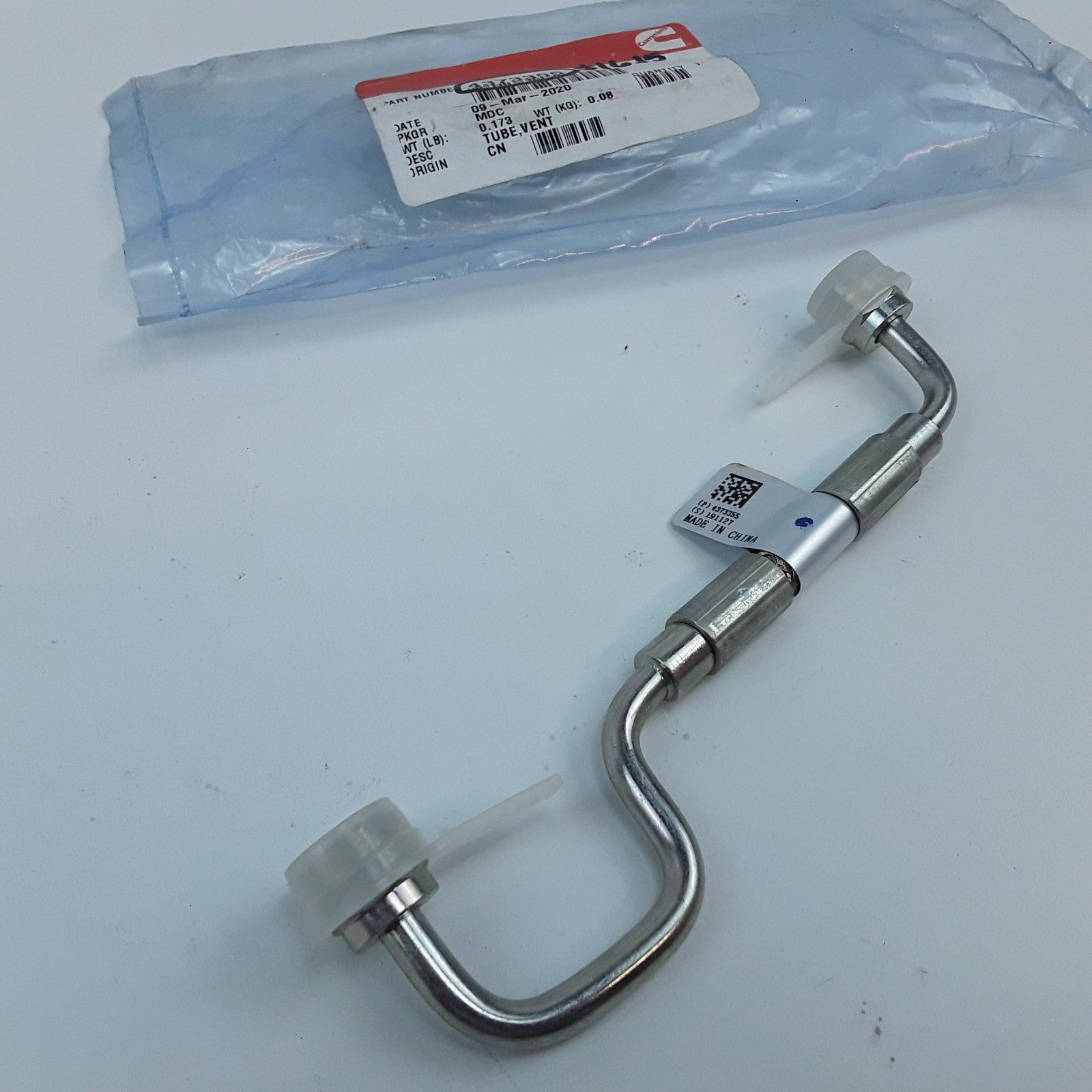 OEM Exhaust Gas Recirculation (EGR) Tube Vent For EPA10 12 Liter ISX QSX Engines