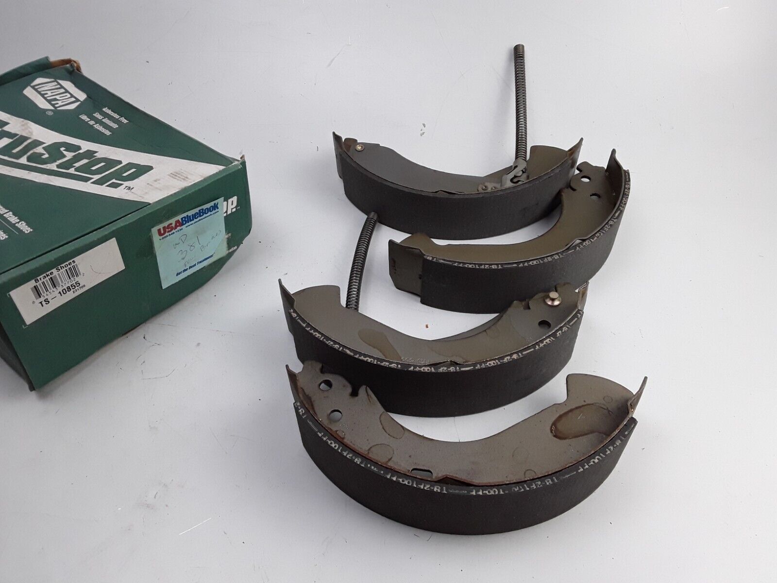 Brake Shoes Rear For Chevrolet Silverado, GMC Sierra 1500 1/2 Ton 2007 2008 2009 - HotCarParts