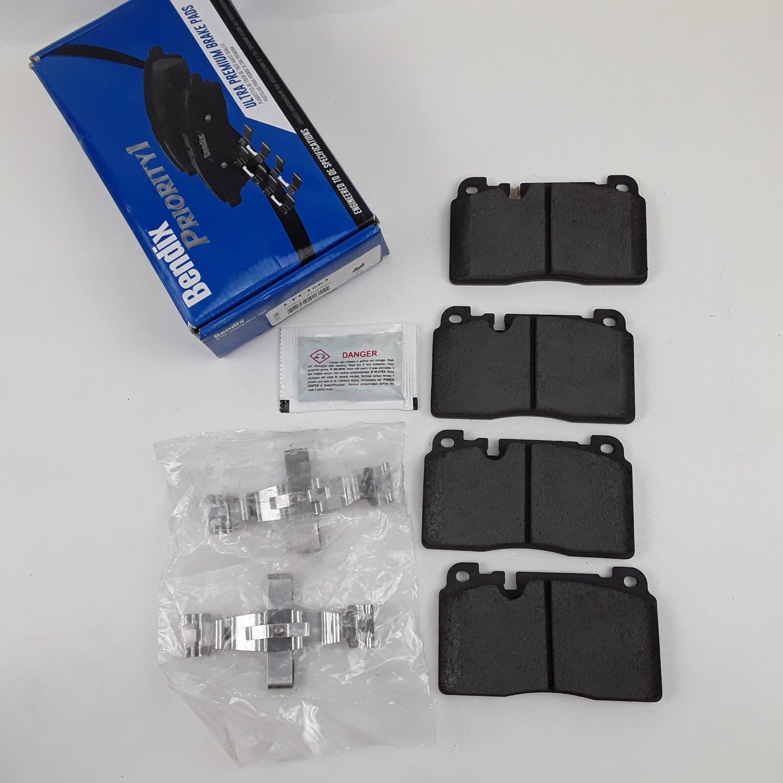 Front Ultra Premium Ceramic Disc Brake Pad Set Fits Audi Q5 2013-17 Audi A6 2016