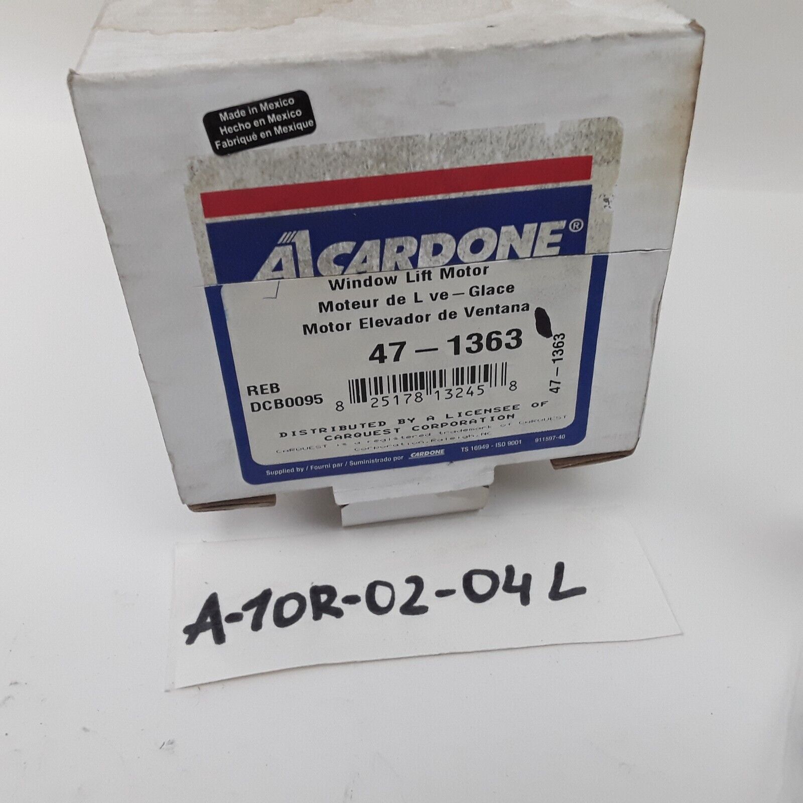 Cardone 47-1363 Front Left Power Window Motor For Nissan Xterra,Frontier 1998-04