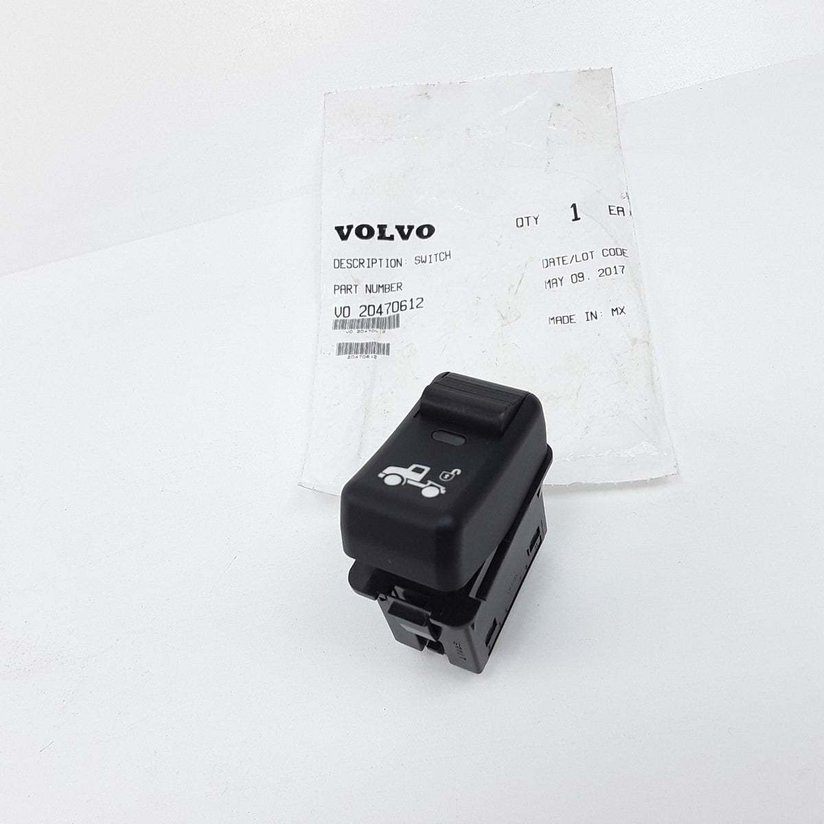 Volvo 20470612 Truck Trailer 5th Fifth Wheel Multi Purpose Lock Rocker Switch