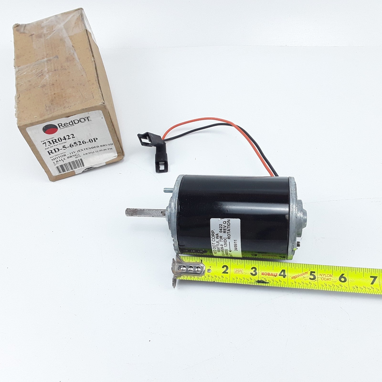 Single Shaft Blower Motor Fits Mack Peterbilt Western Star International 81-2004