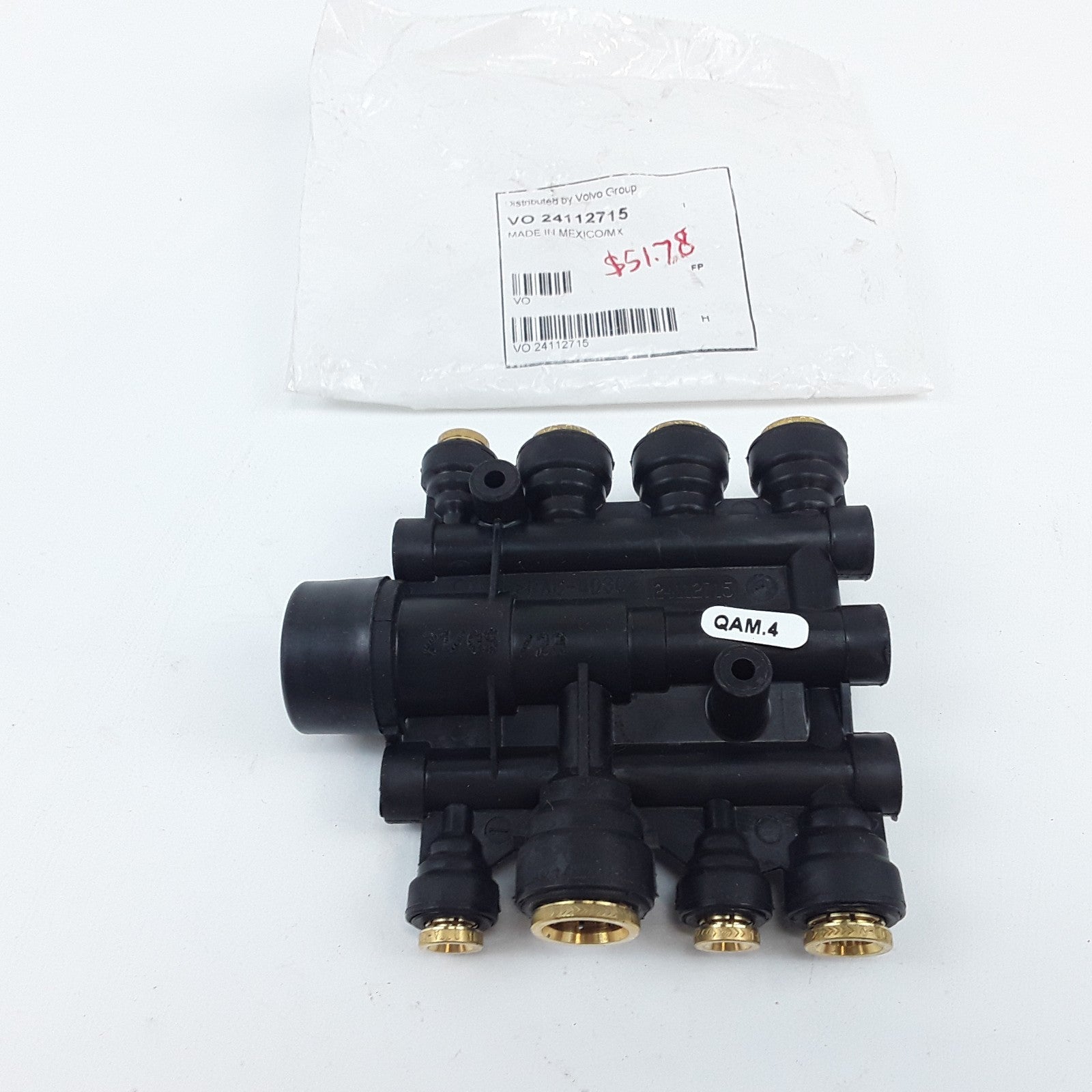 Genuine OEM Volvo 24112715 Air Brake Control Manifold Repl p/n 22650771 22196730