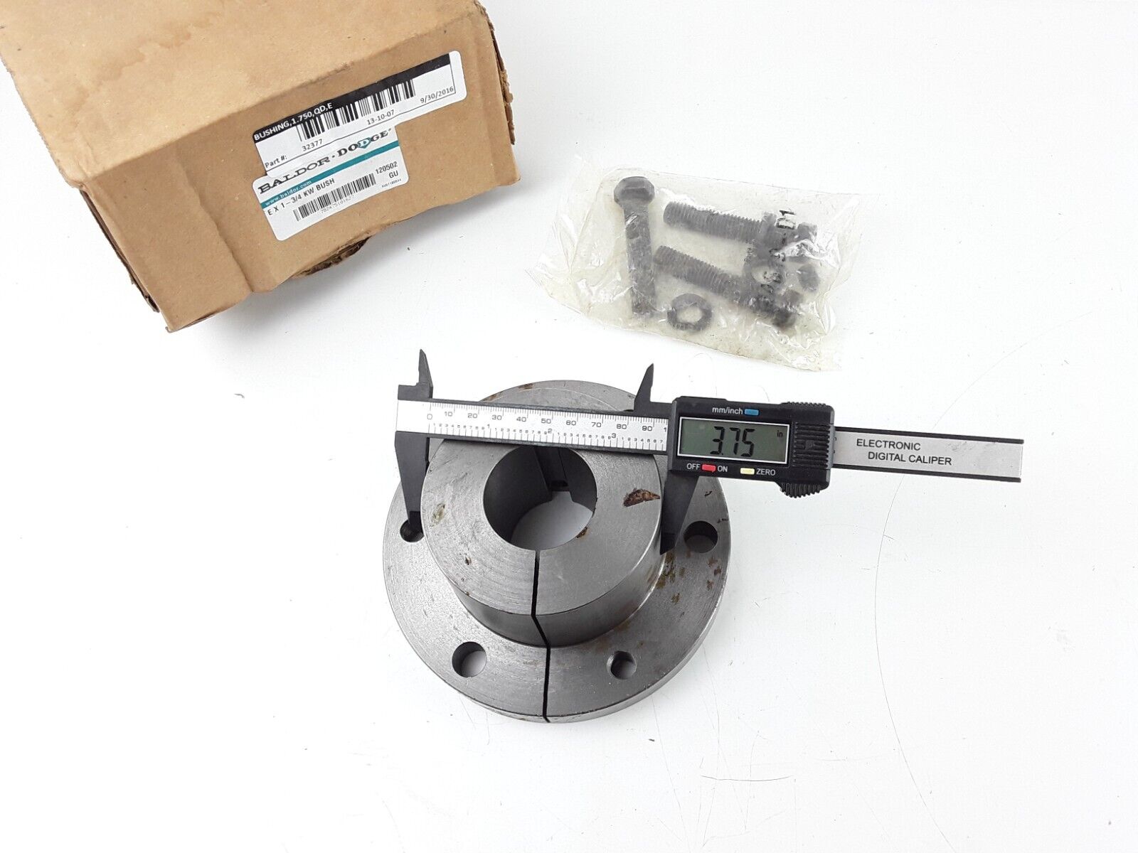 GENUINE Dodge 120502 Dodge E X 1-3/4 Kw Bush Bushing 1.750 QD,E Free Shipping - HotCarParts