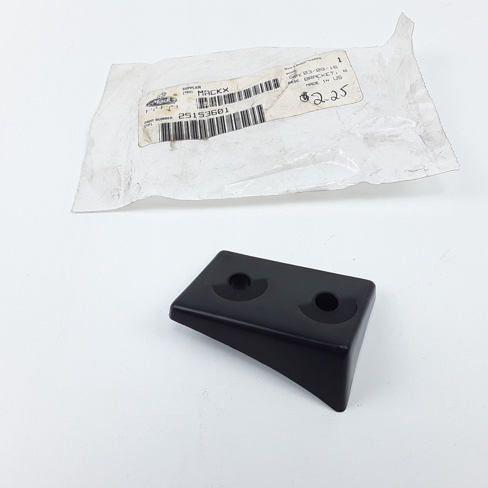 Mack 25153601 Right Hand Hood Latch Bracket For Mack CH CL CV Models