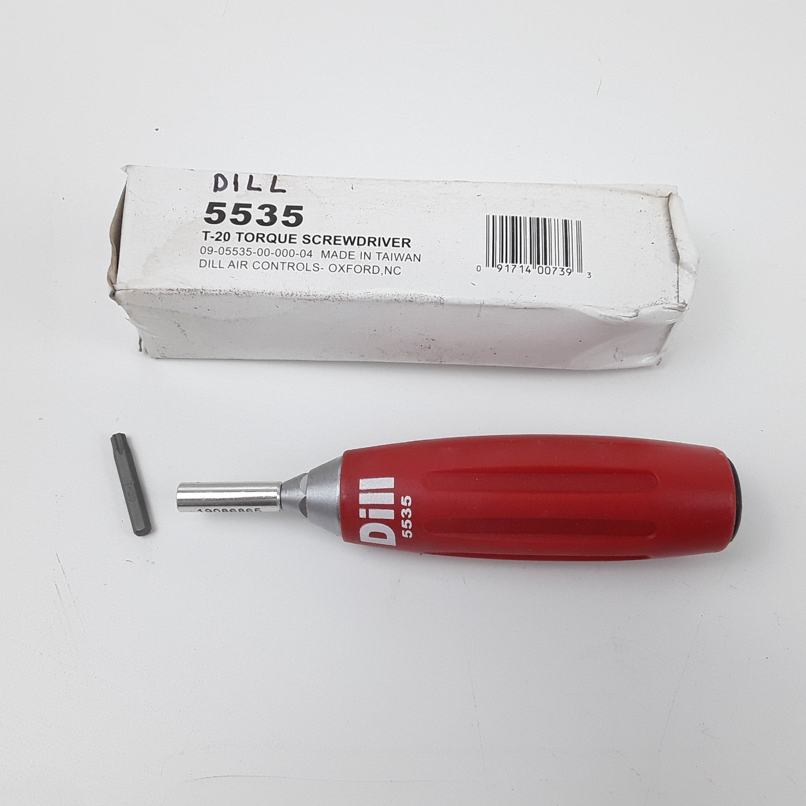 Dill Air Controls 5535 TPMS T-20 Torque Screw Driver For Beru Valves, 35 in/lbs