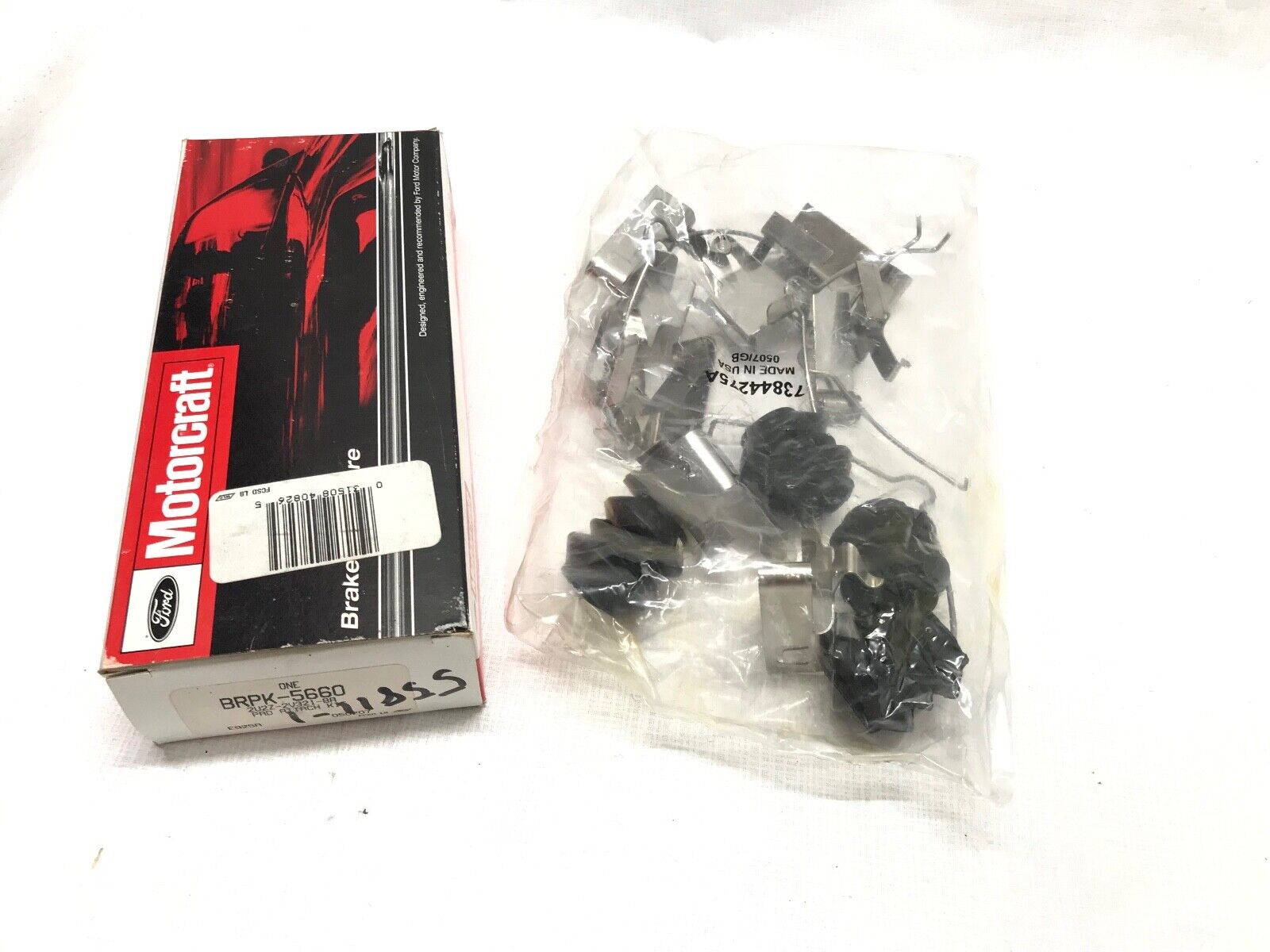 Disc Brake Hardware Kit Front Motorcraft BRPK-5660 for Excursion F-350 Sup Dut - HotCarParts