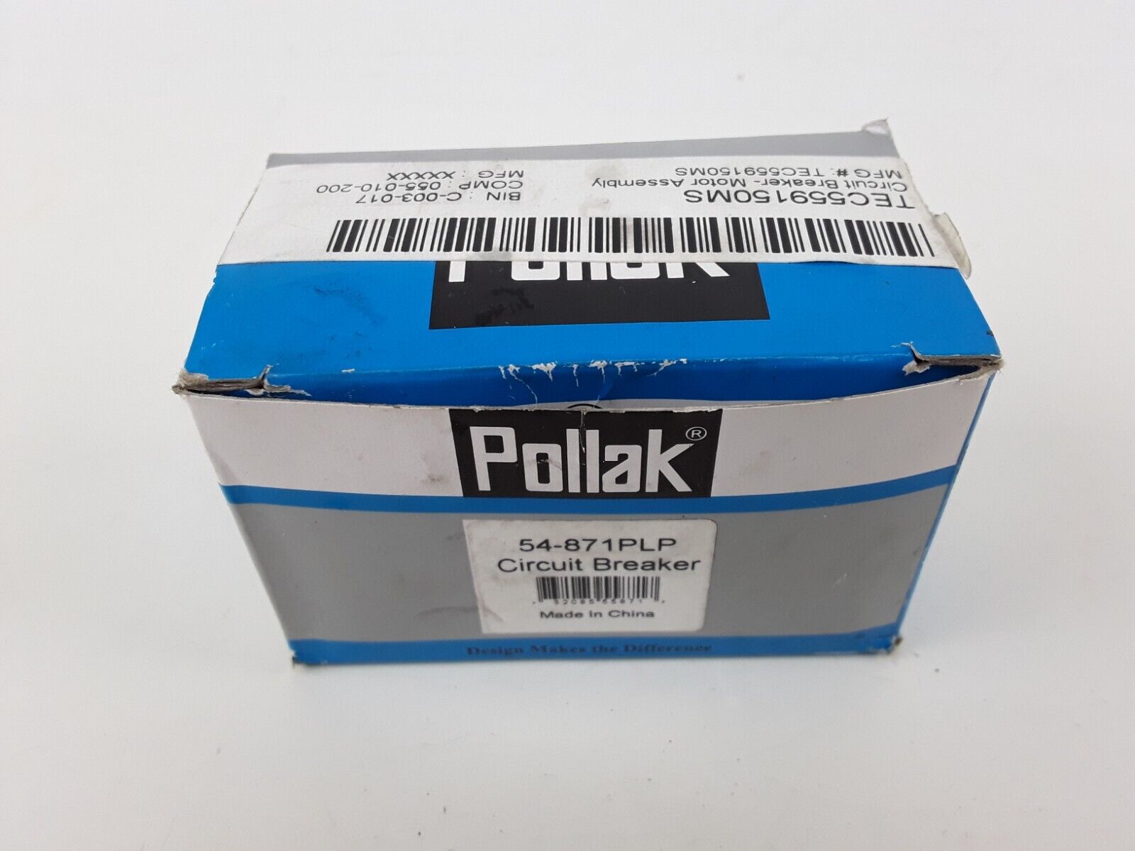 Pollak Surface Mounted 100-Amp Type III 3 Circuit Breaker 12V with Manual Reset - HotCarParts