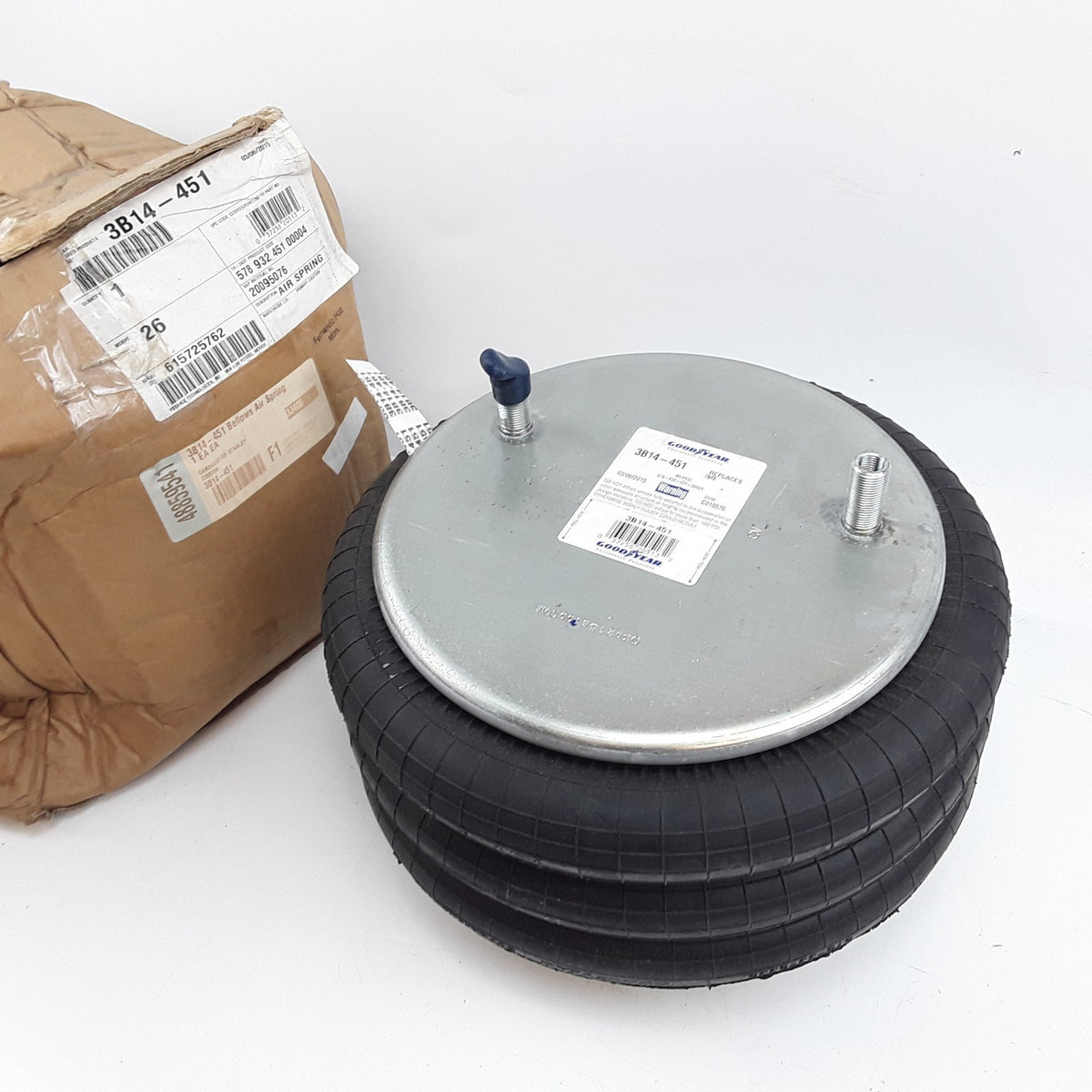 Goodyear 3B14-451 Suspension Air Spring Kit Fits Trucks Trailers and Buses