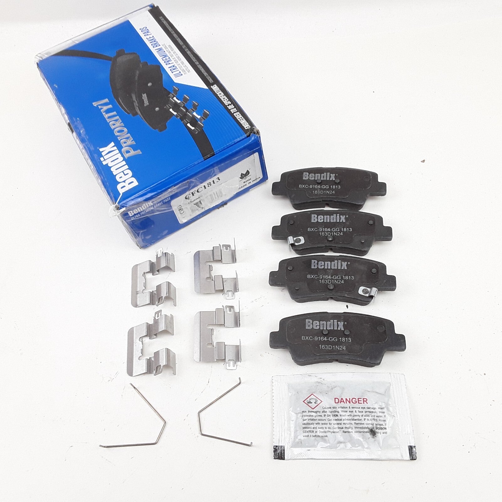 Rear Disc Brake Pad Set-Priority One Ceramic Fits Hyundai Elantra GT 2016-2020