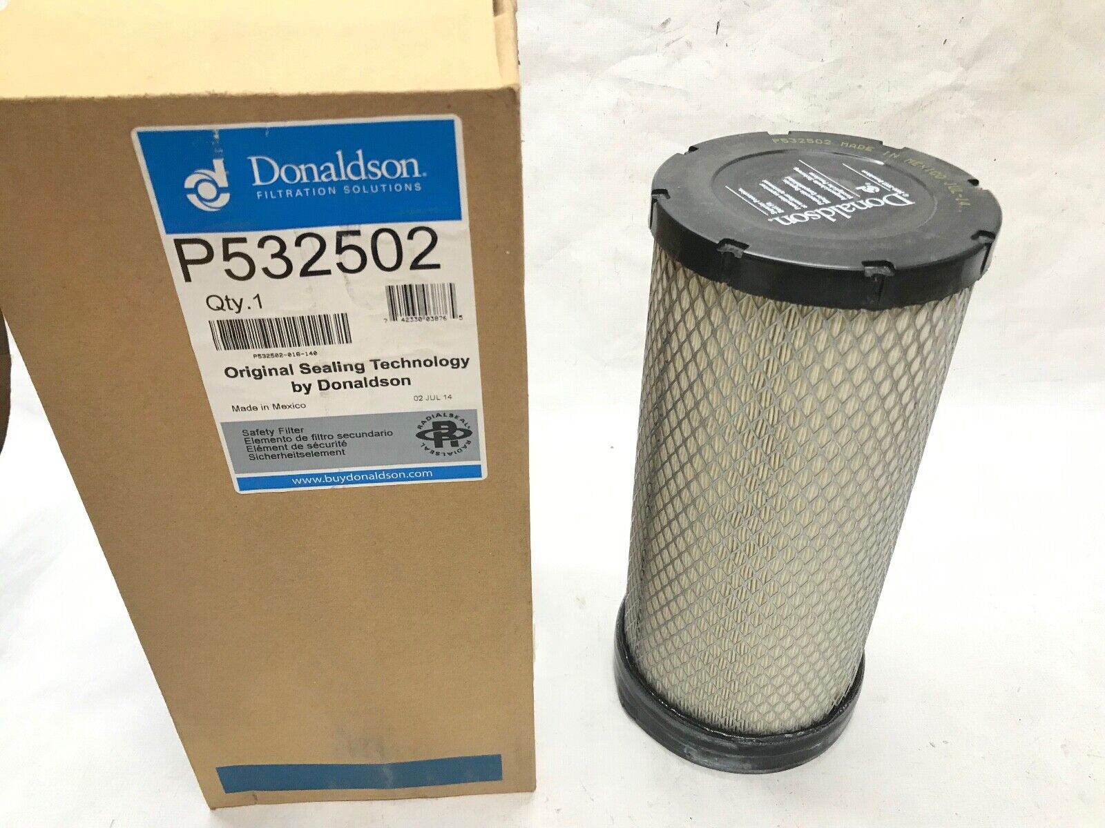 Air Filter DONALDSON P532502 / 46478 A1594C RS3505 88478 AF25026 6478 - HotCarParts