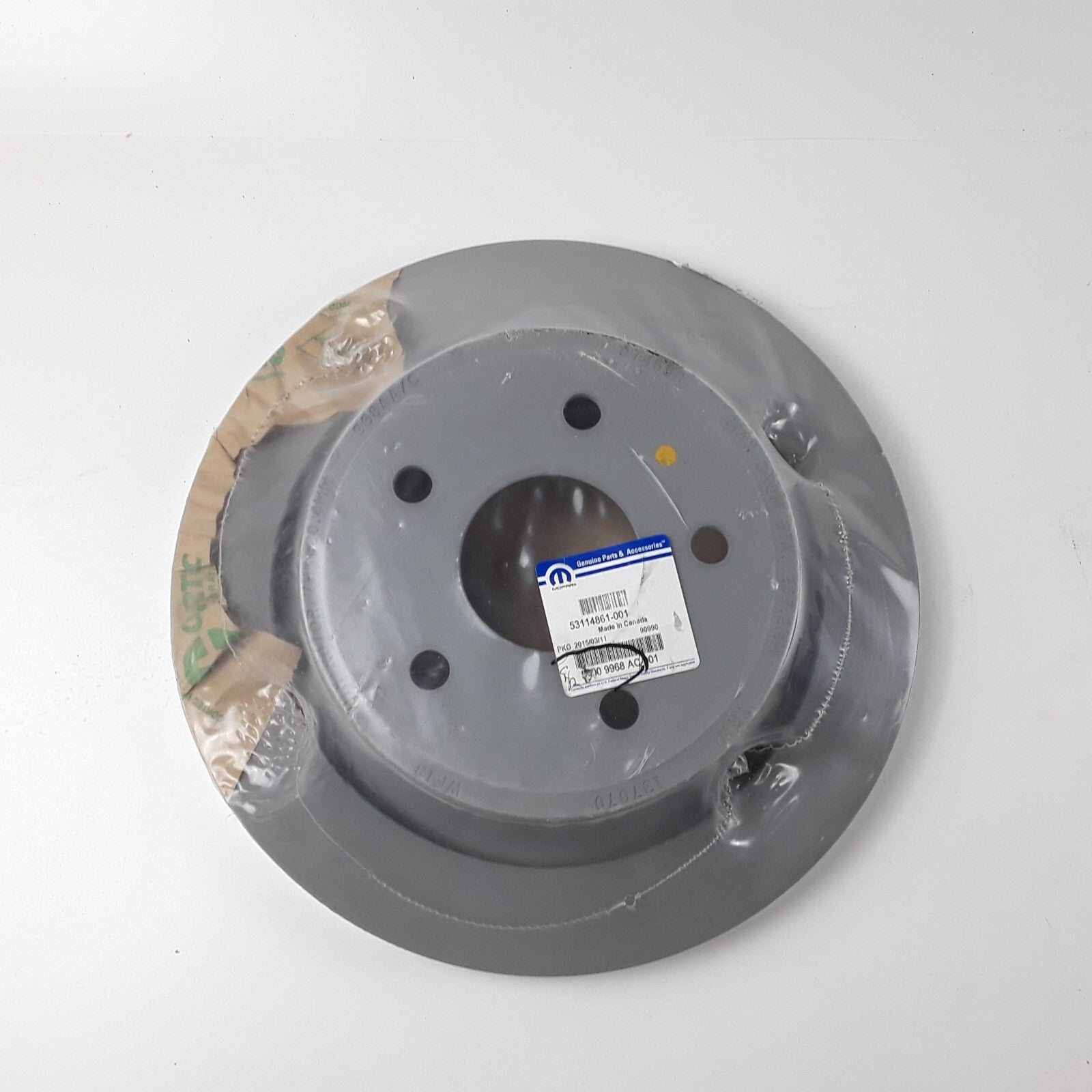 Mopar 52009968AC Disc Brake Rotor Fits Ram Chrysler Dodge (2002 2003 2004-2018)