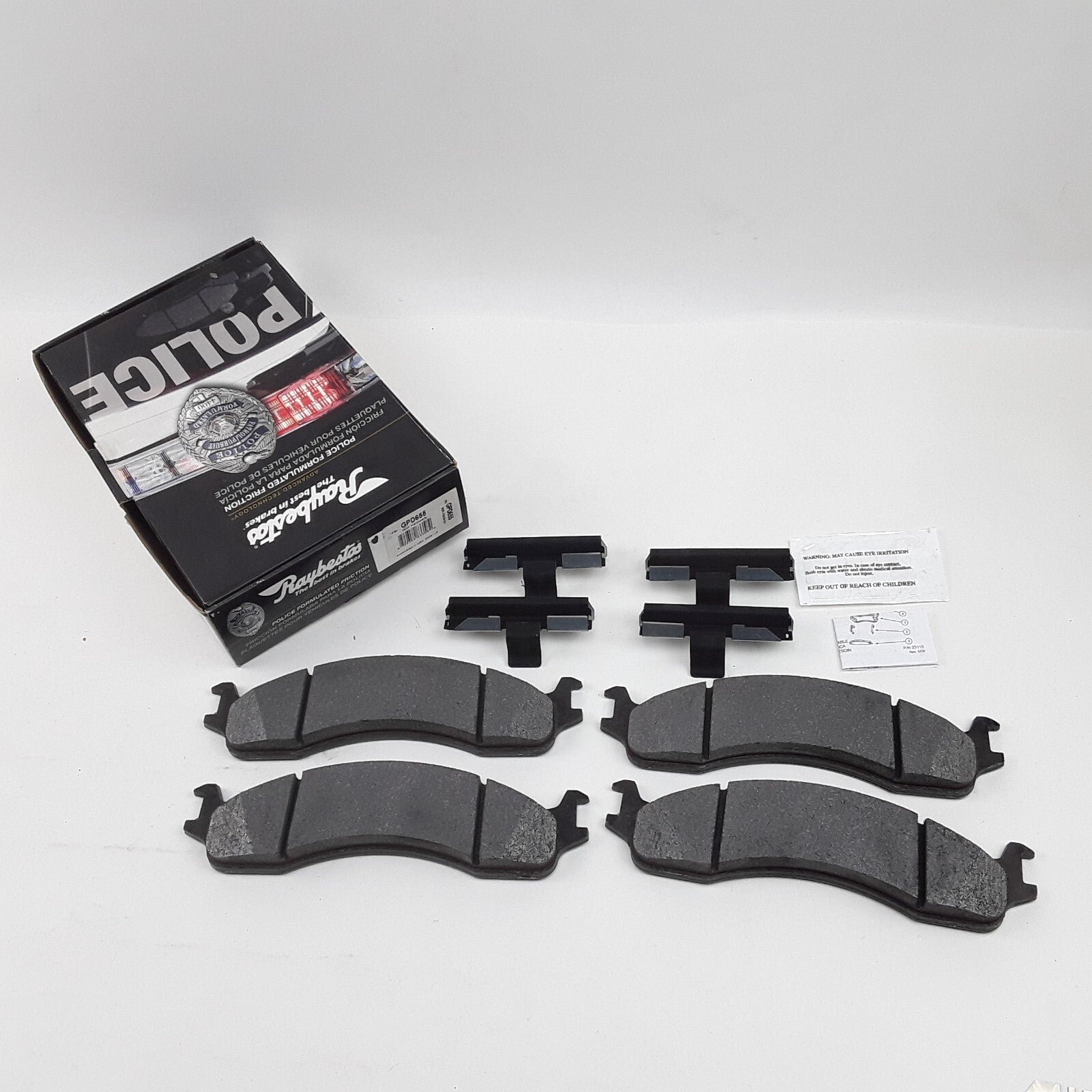 Front Brake Pad Set For Ford E-250 E-350 Econoline 1995 1996 1997 1998 1999 2000