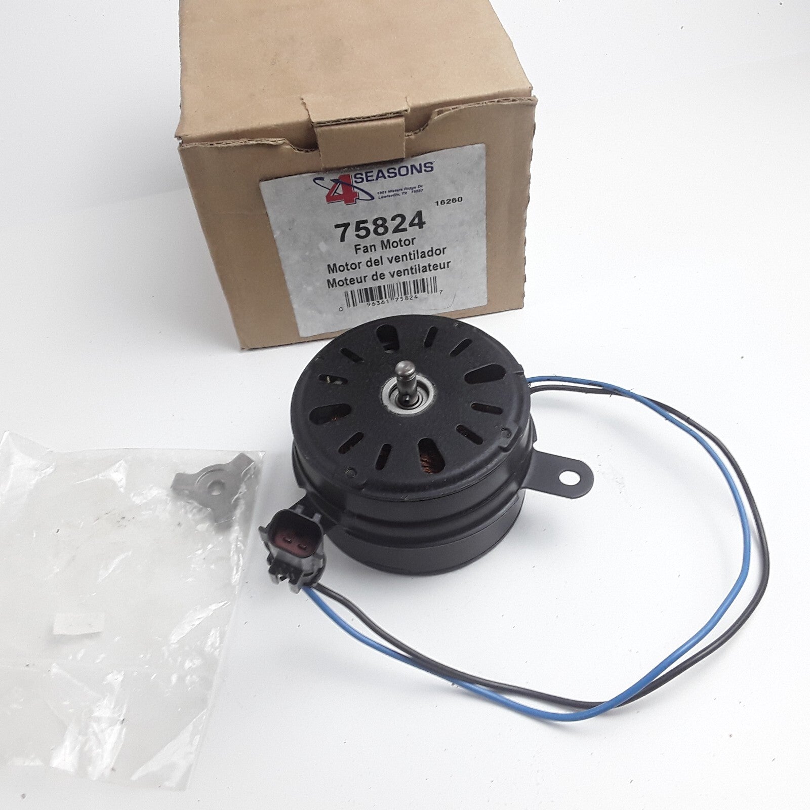 4 Pole Radiator Engine Cooling Fan Motor Fits Jeep Grand Cherokee 4.0L-L6 2004