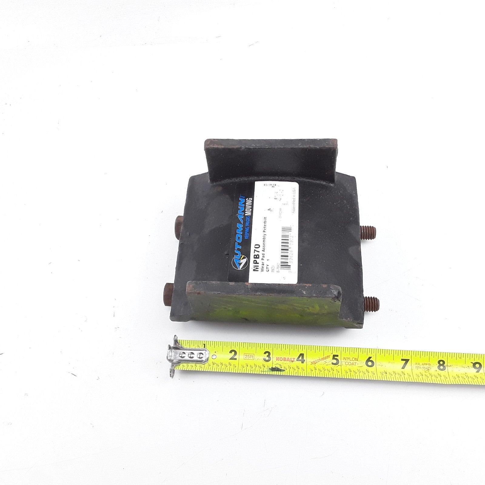 Automann MPB70 Wear Pad Assembly Heavy Duty For Peterbilt 23-12566 E7862 pb23