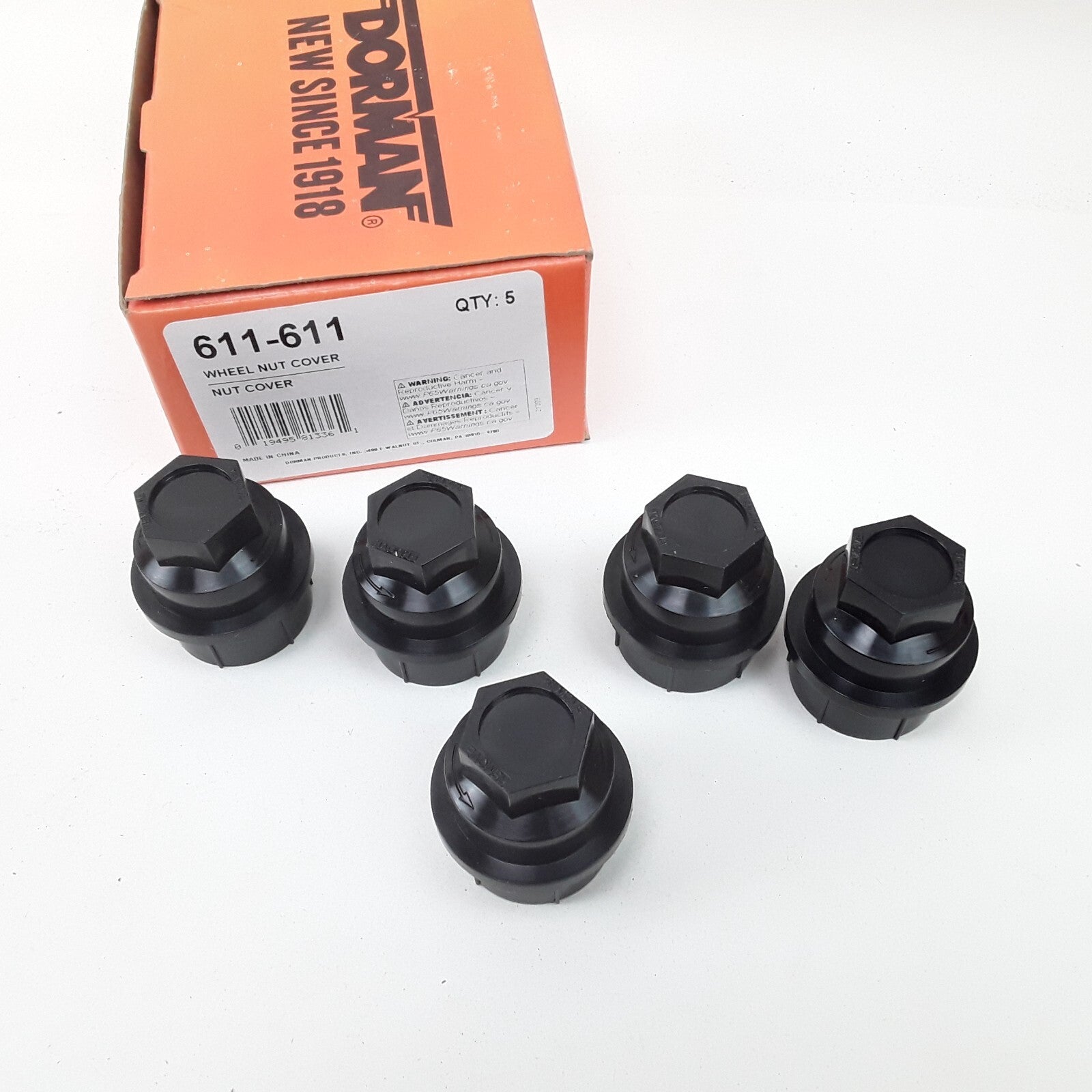 5 pcs Wheel Nut Cover M27-2.0 Hex 21mm Fits Chevrolet Astro GMC Safari 1985-2002