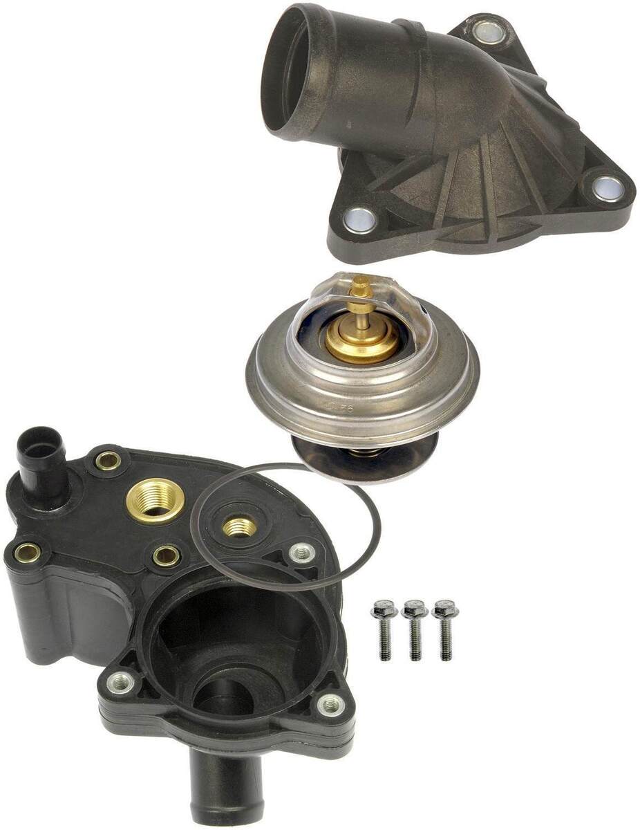 Engine Coolant Thermostat Housing Fits Mercury Mountaineer 1998 1999 2000 2001