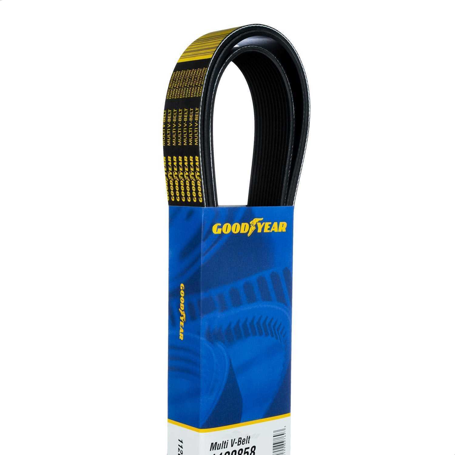 Goodyear Serpentine Multi V-Belt Fits Kenworth Peterbilt 2011-2014 Suzuki 2002