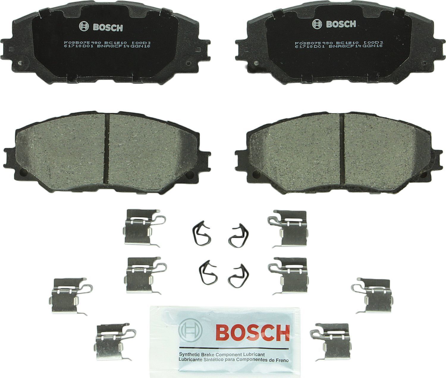 Front Disc Brake Pad Set Fits Lexus HS250h 2011-2012 Toyota Corolla 2009-2019