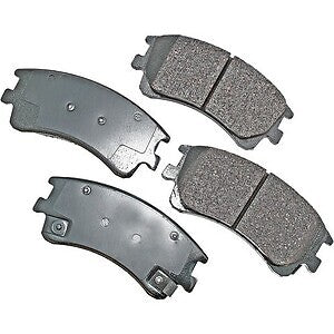 Akebono ACT957 Front Ceramic Disc Brake Pad Kit Fits Mazda 6 (2003 2004 2005)