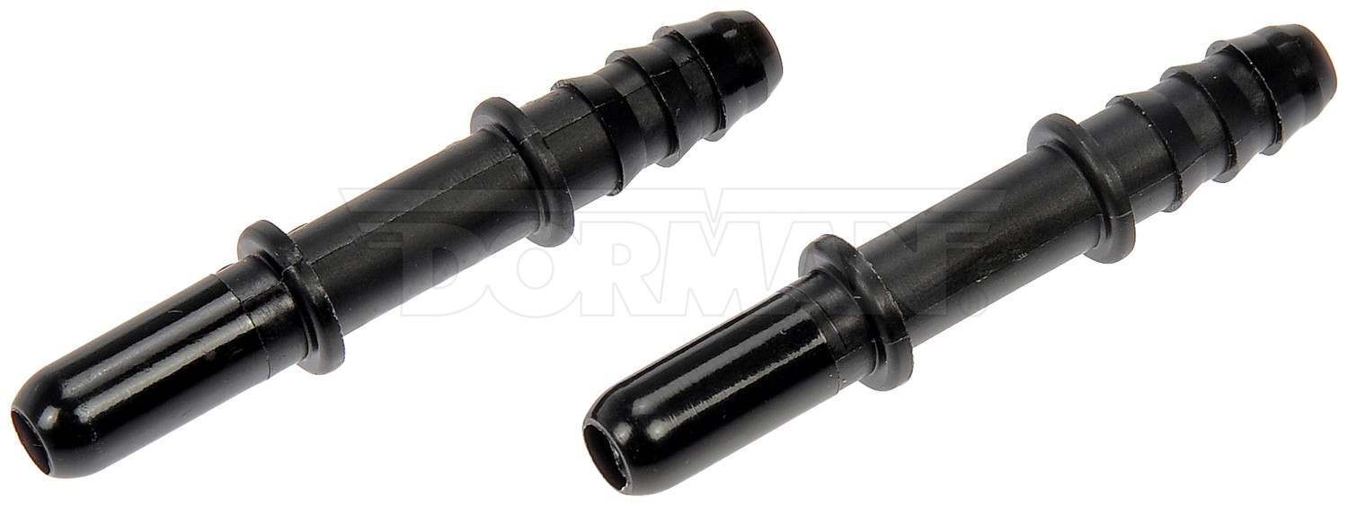 5/16 In. HVAC Heater Hose Connector, Straight To 5/16 In. Barbed Pack of 2
