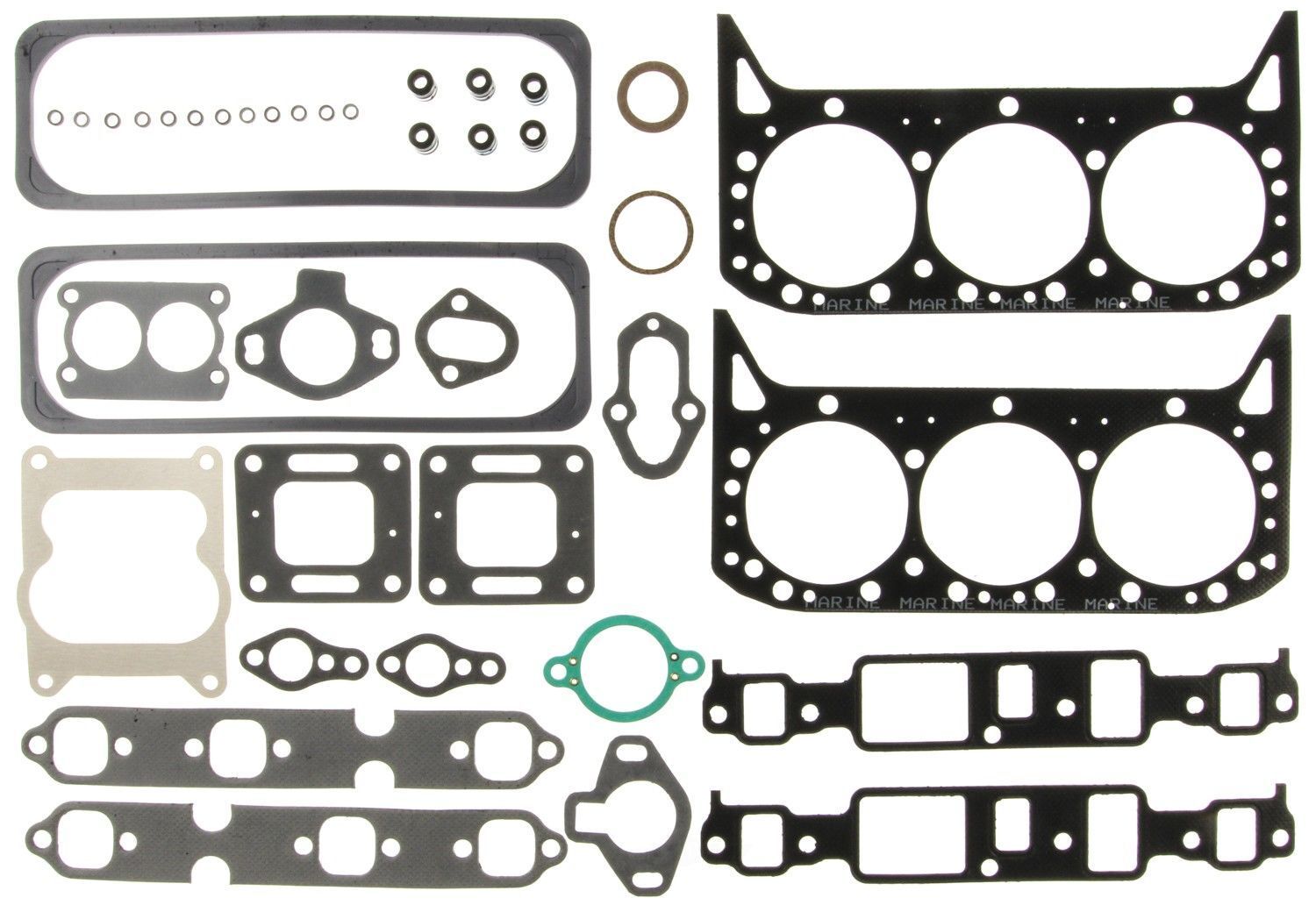 Mahle HS3764M Cylinder Head Gaskit Set Fits Chriscraft Mercury Chevy Marine 4.3