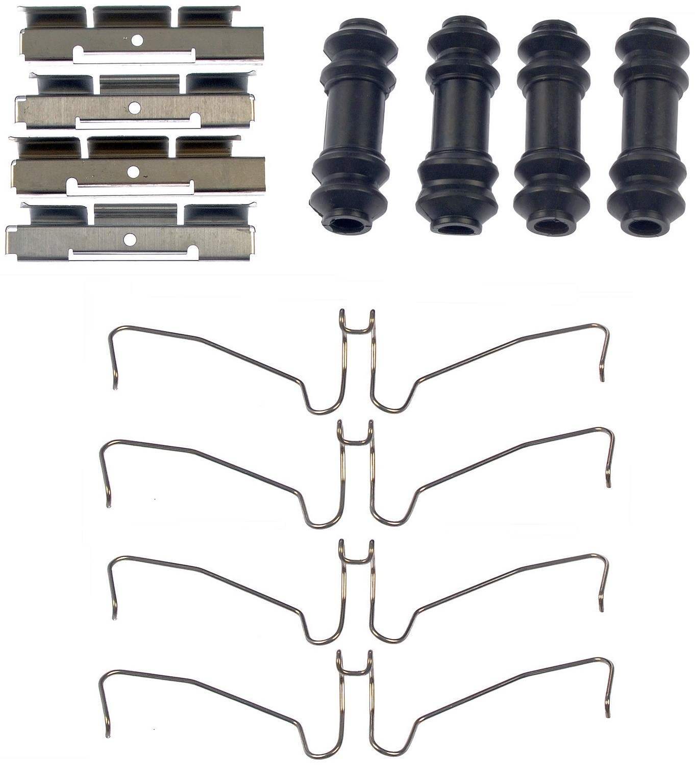 Rear Disc Brake Hardware Kit Fits Ford F-450 F-550 Super Duty (2005 2006-2016)
