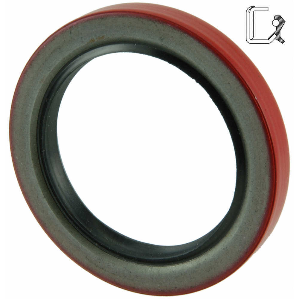National Seals 417366 Industrial Multi-Purpose Oil Seal 3.875 x 5.250 x 0.500