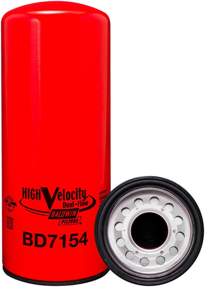 Engine High Velocity Dual-Flow Oil Filter For Crane Carrier Low Entry 2002