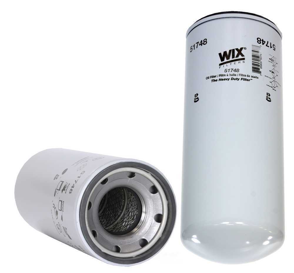 WIX 51748 Engine Oil Filter Fits Kenworth Freightliner Ford Blue Bird