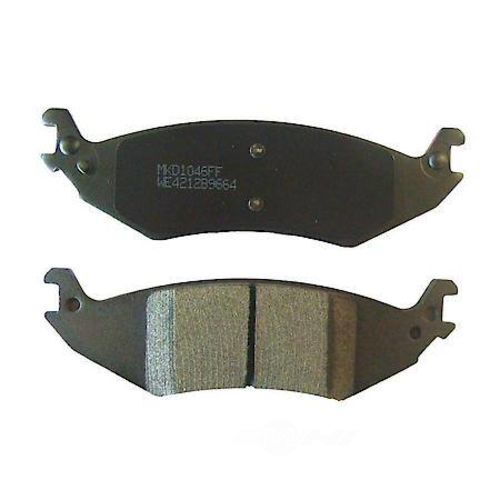 Rear Disc Brake Pad Set Fits Ford E-150 Econoline E-150 Club Wagon E-150 2004-07