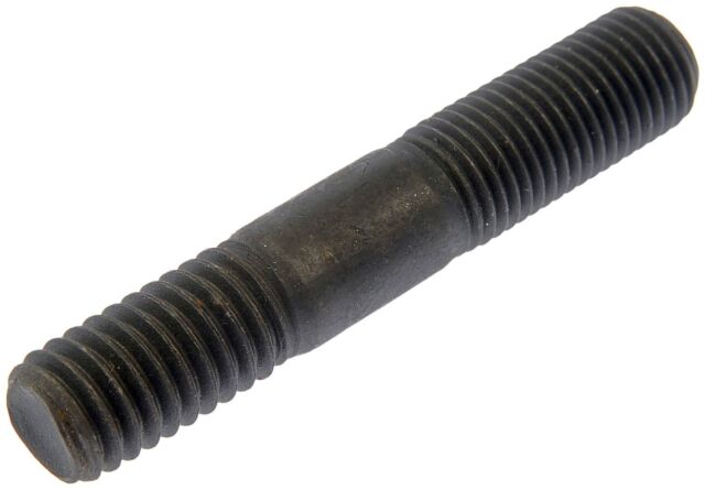 Car Truck Double Ended Stud - 7/16-14 x 13/16 In. and 7/16-20 x 1 In Pack of 10