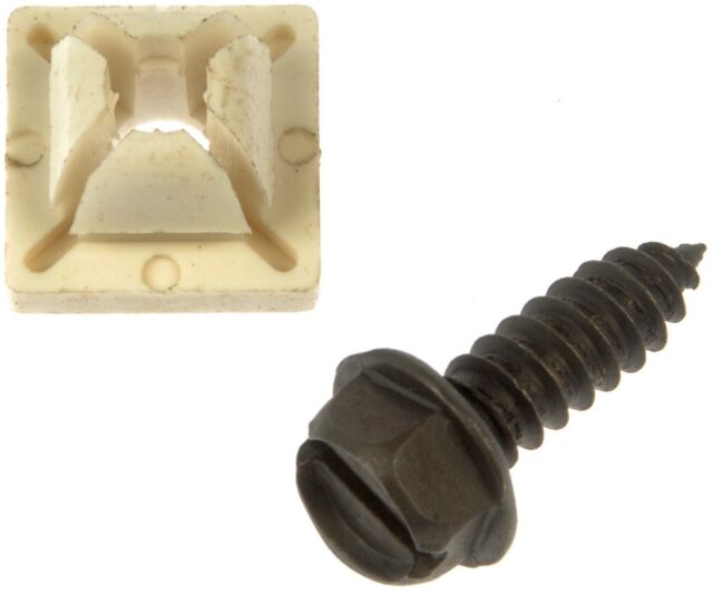 Direct replacement Car Truck License Plate Fasteners No. 14 x 3/4 In Pack of 25